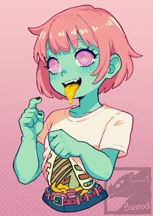 maggie the zombie girl